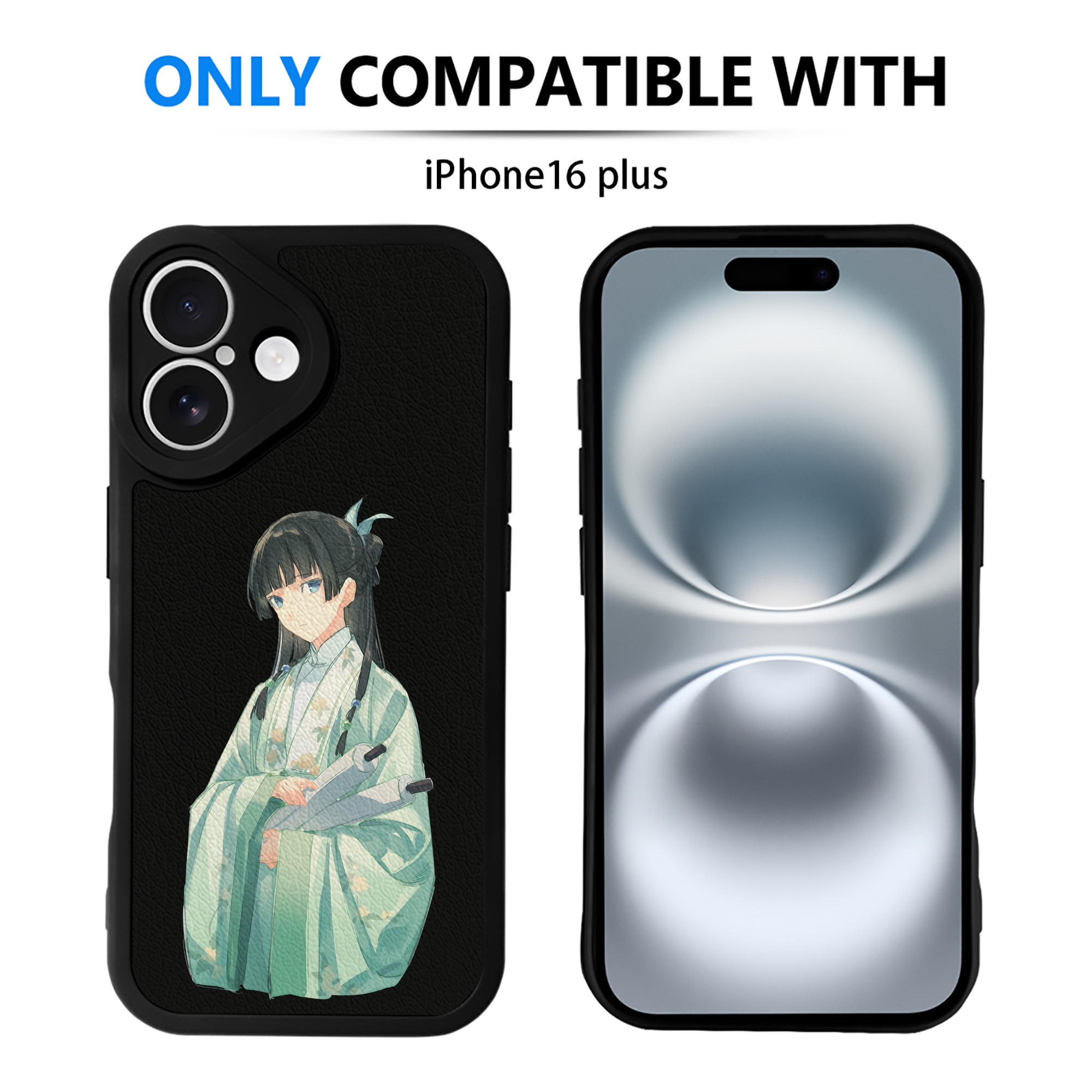 薬屋のひとりごと The Apothecary Diaries 【iPhone 16シリーズ対応】シリコンスマホケース（レザー調） 材質：シリコン